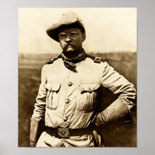 Poster Le colonel Theodore Roosevelt