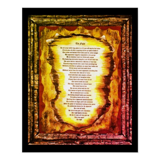 Poster Le combat (Devant)