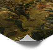 Poster Le combat à Cholet ou le suicide du général (Coin)