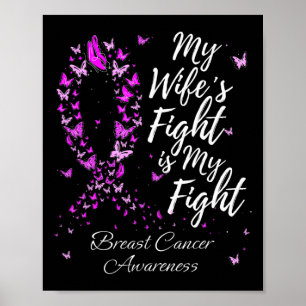 Poster Le combat de ma femme est mon combat soutien Cance