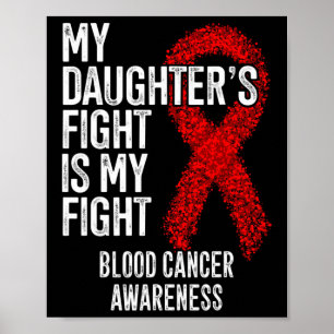 Poster Le combat de ma fille est mon combat Sensibilisati