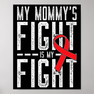 Poster Le combat de ma maman est mon combat Sensibilisati