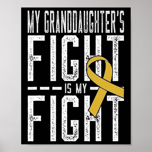 Poster Le combat de ma petite-fille, c'est mon combat pou (Devant)