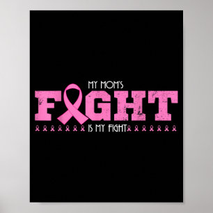 Poster Le combat de maman est mon combat - sensibilisatio
