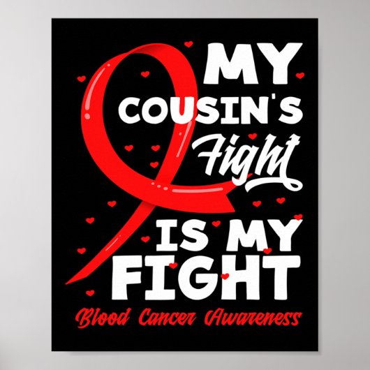 Poster Le combat de mon cousin est mon combat Sensibilisa (Devant)