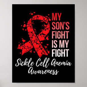 Poster Le combat de mon fils est mon combat Anémie faucil