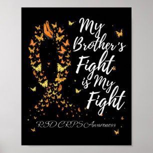 Poster Le combat de mon frère est ma lutte Crps Rsd Sensi
