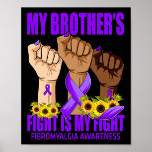 Poster Le combat de mon frère est mon combat contre la fi