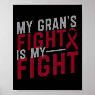 Poster Le combat de mon grand-père est mon combat Anémie 