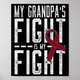 Poster Le combat de mon grand-père est mon combat Anémie