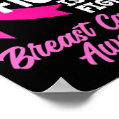 Poster Le combat de mon meilleur ami est mon combat cance (Coin)