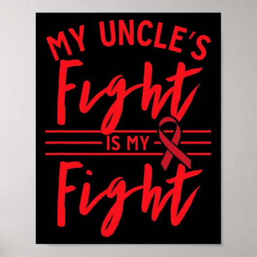 Poster Le combat de mon oncle est mon combat Sensibilisat (Devant)