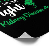 Poster Le combat de mon papa est mon combat pour lutter c (Coin)