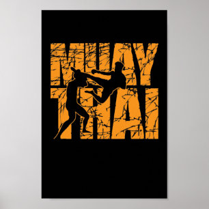 Poster Le Combat de Muay Thai