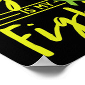 Poster Le combat du mari est mon combat pour lutter contr (Coin)