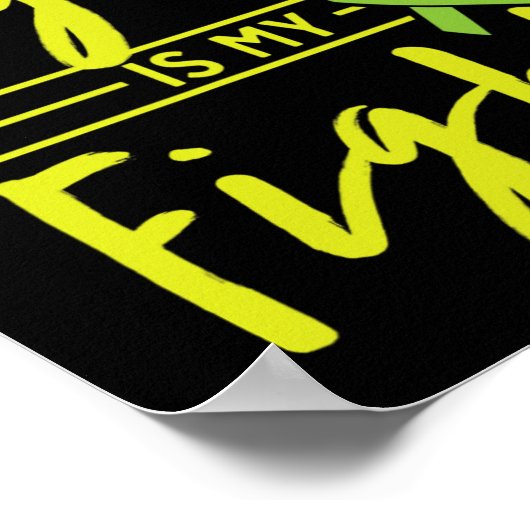 Poster Le combat du mari est mon combat pour lutter contr (Coin)