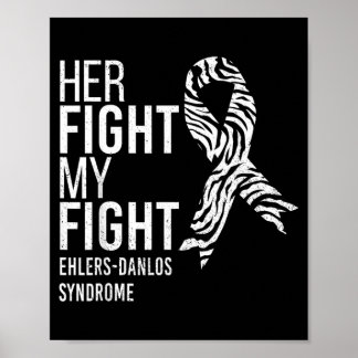 Poster Le combat est le syndrome d'Ehlers-Danlos EDS