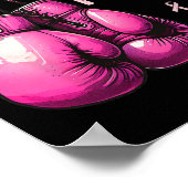 Poster Le combat est mon combat Boxe Gants de la boxe du  (Coin)