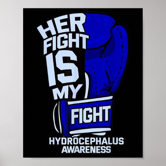 Poster Le combat est mon combat contre l'hydrocéphalie (Devant)