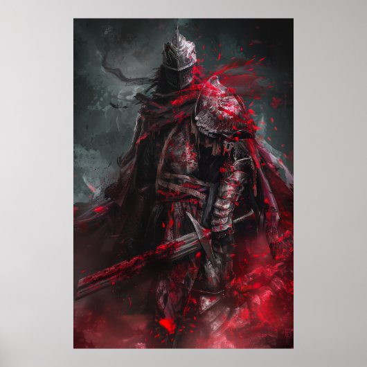 Poster Le Commandant de nuit Igris l'affiche des cent san (Devant)