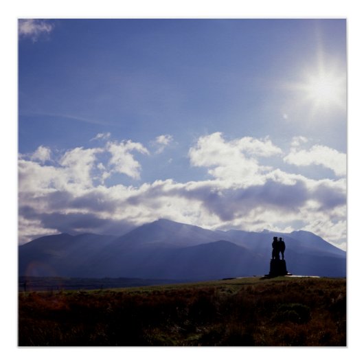 Poster Le Commando Monument Scotland (Devant)