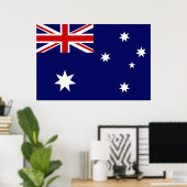 Poster Le Commonwealth d'Australie. (Bureau à domicile)