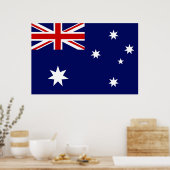 Poster Le Commonwealth d'Australie. (Cuisine)