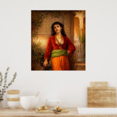 Poster Le Compagnon Importun de John William Waterhouse (Cuisine)