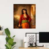 Poster Le Compagnon Importun de John William Waterhouse (Bureau à domicile)