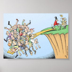 Poster Le complot de la grande récession