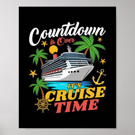 Poster Le compte à rebours est terminé C'est le temps de (Devant)