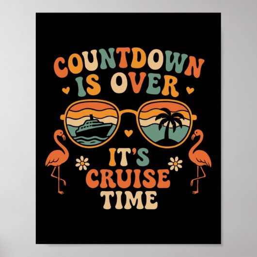 Poster Le compte à rebours est terminé C'est l'heure de l (Devant)