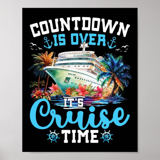 Poster Le compte à rebours est terminé C'est l'heure de l (Devant)