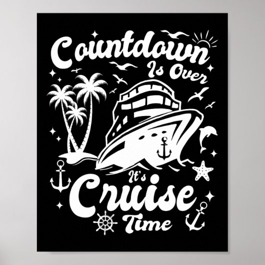 Poster Le compte à rebours est terminé C'est l'heure de l (Devant)