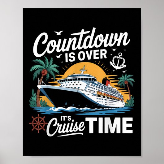 Poster Le compte à rebours est terminé C'est l'heure de l (Devant)