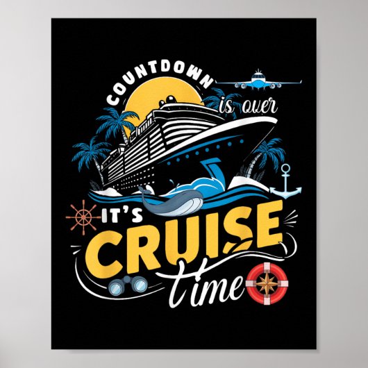 Poster Le compte à rebours est terminé Son temps de crois (Devant)