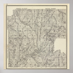 Poster Le comté de Madera, la Californie 8