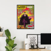 Poster Le Comte de Monte Cristo Alexandre Dumas Bande Des (Bureau à domicile)