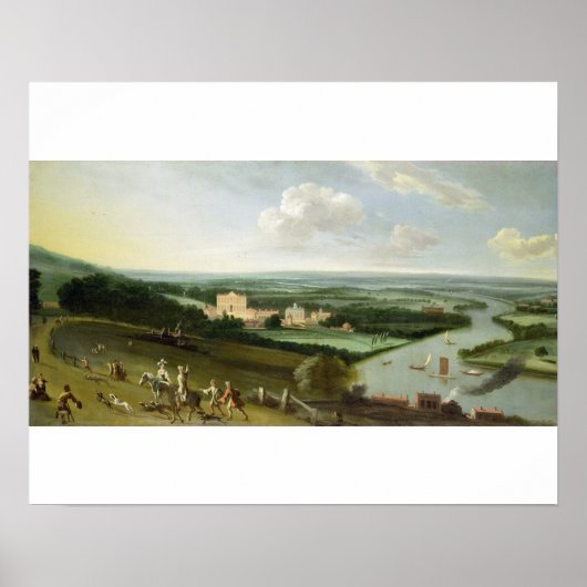 Poster Le comte de Rochester's House, New Park, Richmond, (Devant)