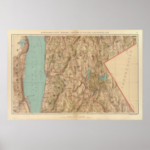 Poster Le comté de Westchester