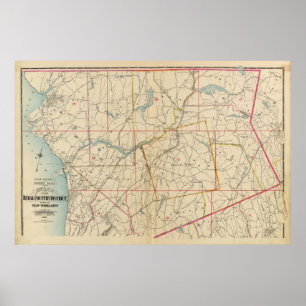 Poster Le comté de Westchester, New York 2