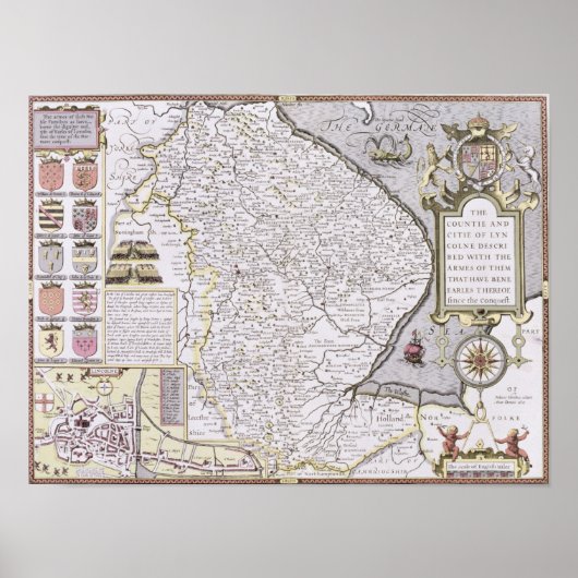 Poster Le comté et la ville de Lyncolne (Devant)