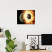 Poster Le concept artistique d'un corps céleste (Bureau à domicile)