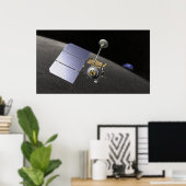 Poster Le concept de l'artiste (Bureau à domicile)