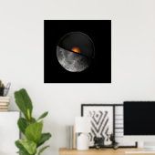 Poster Le concept de l'artiste montrant un noyau interne  (Bureau à domicile)