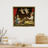 Poster Le Concert, 1624 (Cuisine)