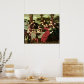 Poster Le concert après le repas (Cuisine)