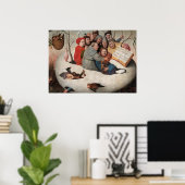 Poster Le concert dans l'oeuf par Hieronymus Bosch (Bureau à domicile)