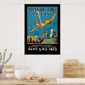 Poster Le concours de la ville d'Atlantique (Cuisine)