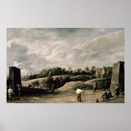 Poster Le concours de tir à l'arc (Devant)